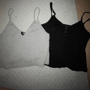Topshop crop tops (selling both at once)